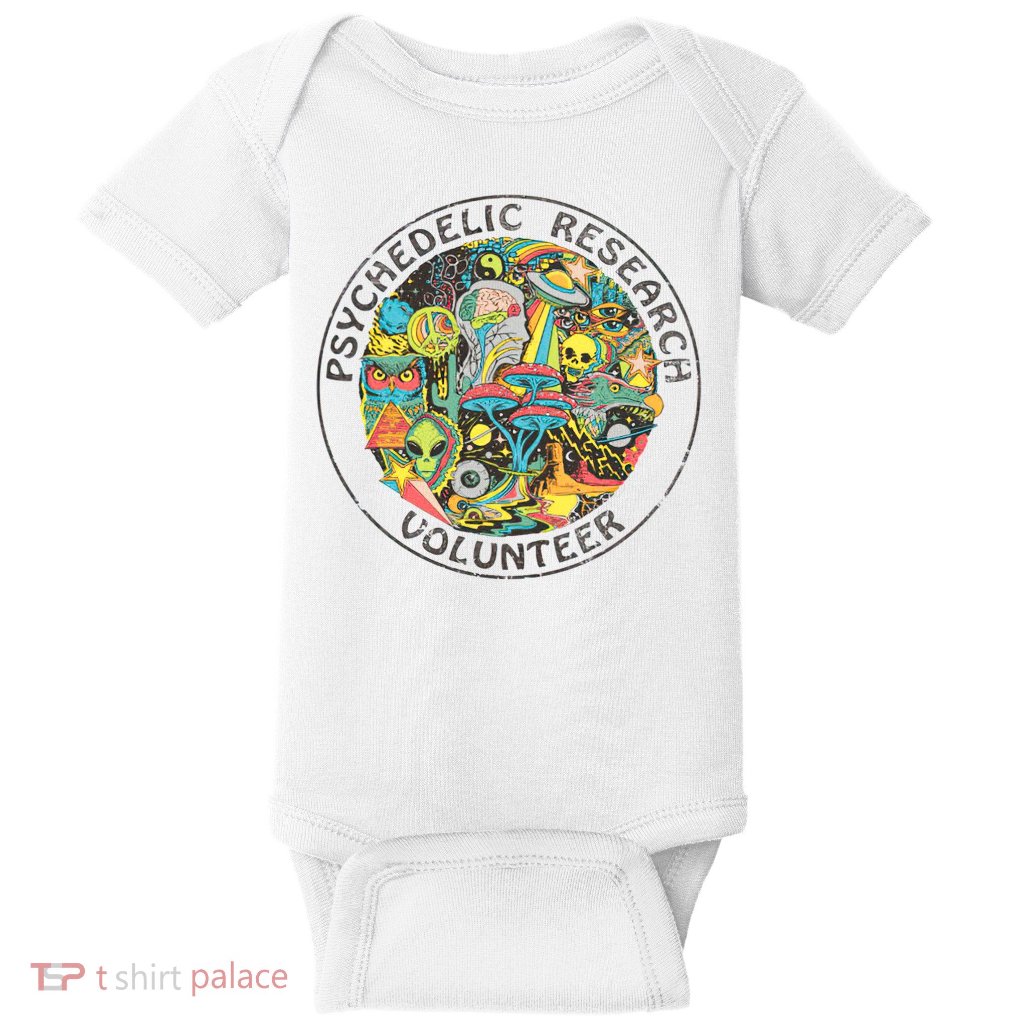 Psychedelic Research Volunteer Baby Bodysuit
