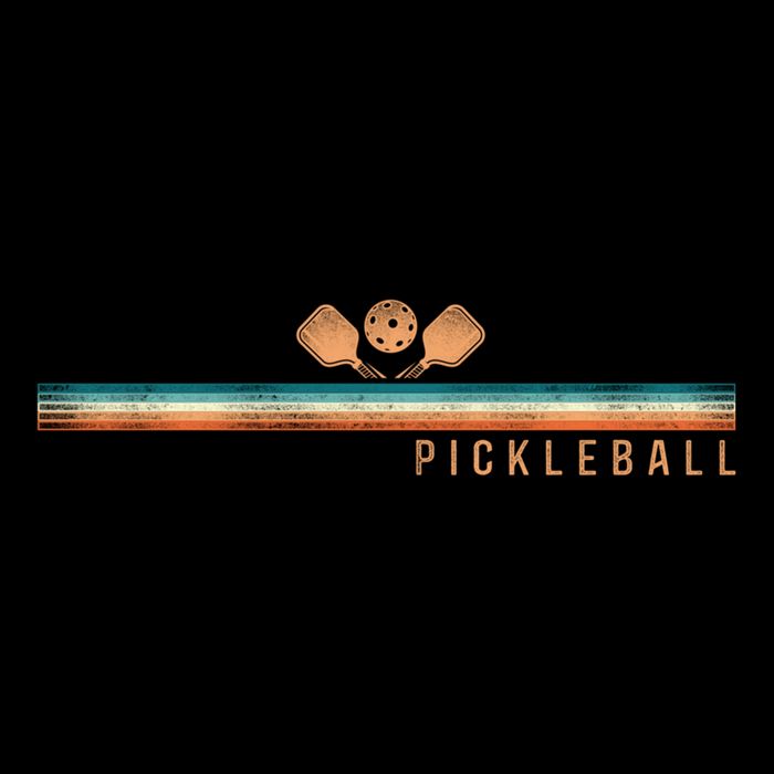 Pickleball Retro Vintage Pickleball Funny Gift Cooling Performance Crew T-Shirt