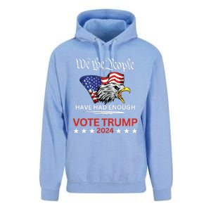 Pro Republican Vote Trump 2024 We The People Have Had Enough Unisex Surf Hoodie