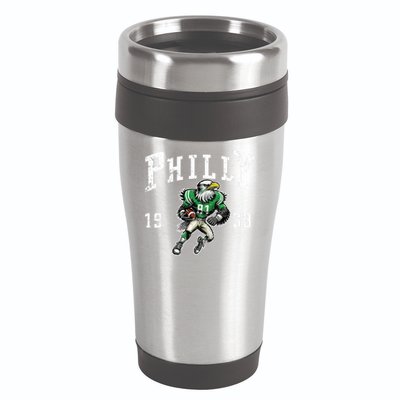 Philadelphia Retro Vintage Classic Pennsylvania Gift 16oz Travel Tumbler