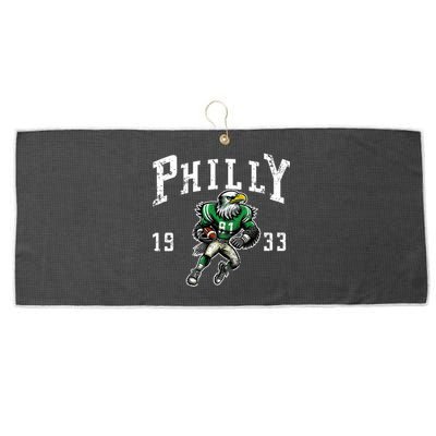 Philadelphia Retro Vintage Classic Pennsylvania Gift Large Microfiber Waffle Golf Towel