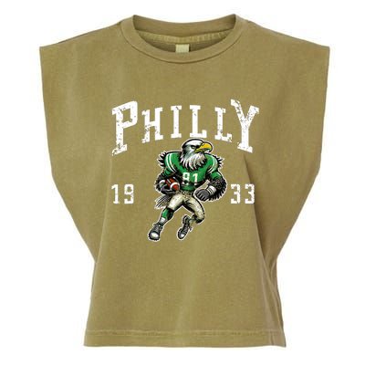 Philadelphia Retro Vintage Classic Pennsylvania Gift Garment-Dyed Women's Muscle Tee