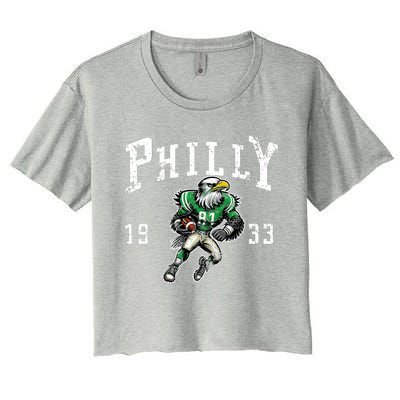 Philadelphia Retro Vintage Classic Pennsylvania Gift Women's Crop Top Tee