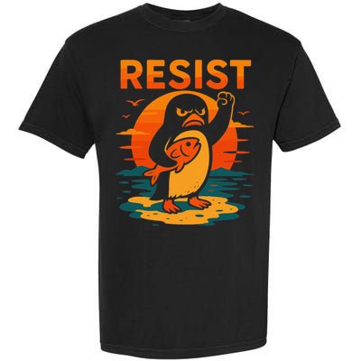 Penguin Resist Vintage Penguin Resist Cool Penguins Resist Garment-Dyed Heavyweight T-Shirt