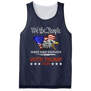 Pro Republican Vote Trump 2024 We The People Have Had Enough Mesh Reversible Basketball Jersey Tank