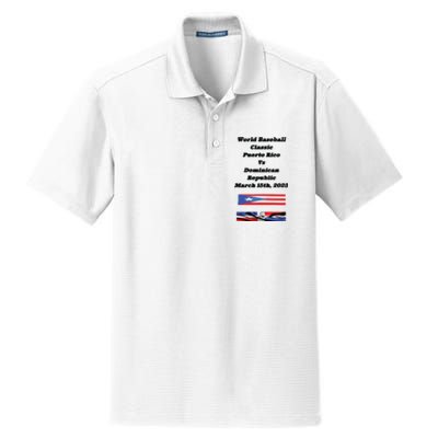 Puerto Rico Vs Dominican Republic Dry Zone Grid Polo