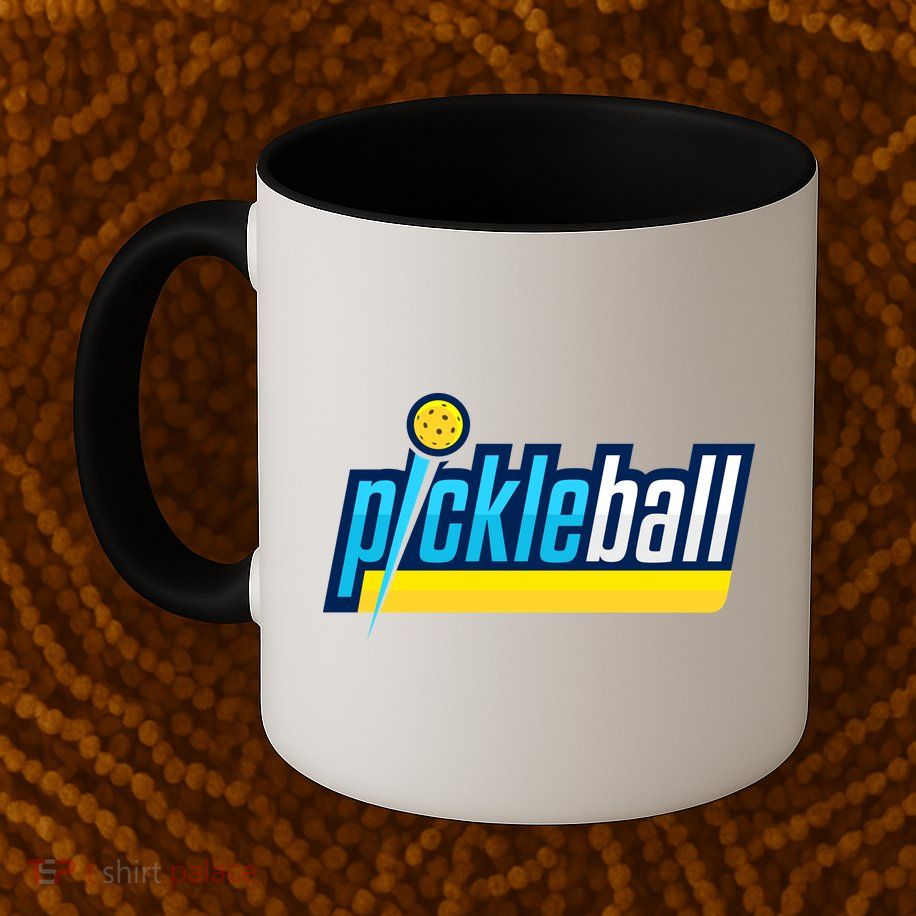 Pickleball Retro Volt Logo Mug