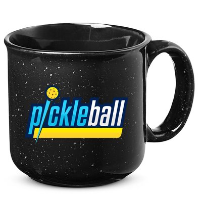 Pickleball Retro Volt Logo 15oz Campfire Ceramic Mug