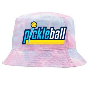 Pickleball Retro Volt Logo Tie-Dyed Bucket Hat