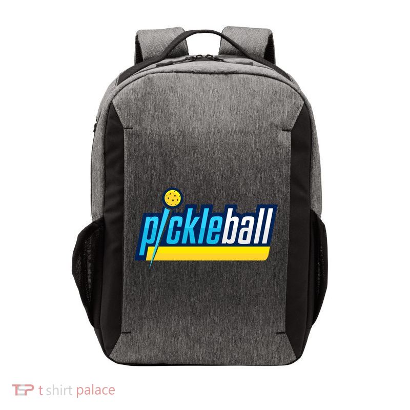 Pickleball Retro Volt Logo Vector Backpack