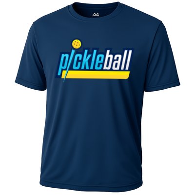 Pickleball Retro Volt Logo Performance Shirt