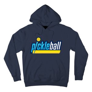 Pickleball Retro Volt Logo Hoodie