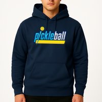 Pickleball Retro Volt Logo Hoodie