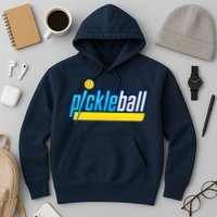 Pickleball Retro Volt Logo Hoodie