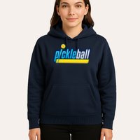 Pickleball Retro Volt Logo Hoodie