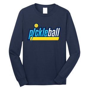 Pickleball Retro Volt Logo Long Sleeve Shirt