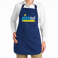 Pickleball Retro Volt Logo Apron