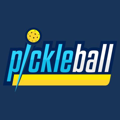 Pickleball Retro Volt Logo T-Shirt