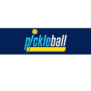 Pickleball Retro Volt Logo Bumper Sticker