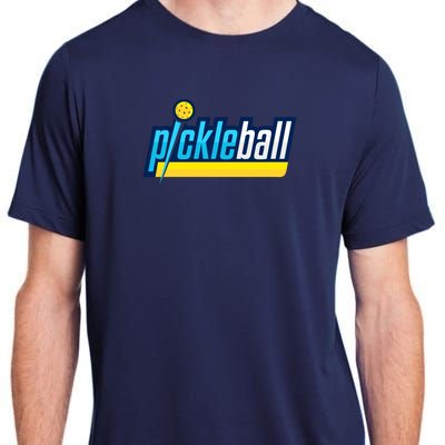 Pickleball Retro Volt Logo Adult ChromaSoft Performance T-Shirt