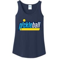 Pickleball Retro Volt Logo Ladies Essential Tank