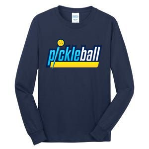 Pickleball Retro Volt Logo Tall Long Sleeve T-Shirt