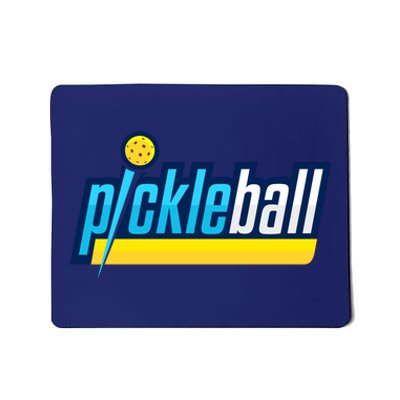 Pickleball Retro Volt Logo Mousepad