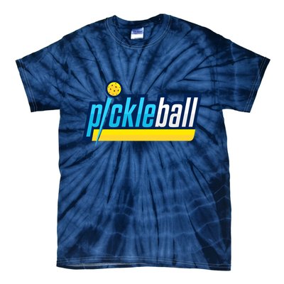 Pickleball Retro Volt Logo Tie-Dye T-Shirt