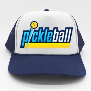 Pickleball Retro Volt Logo Trucker Hat