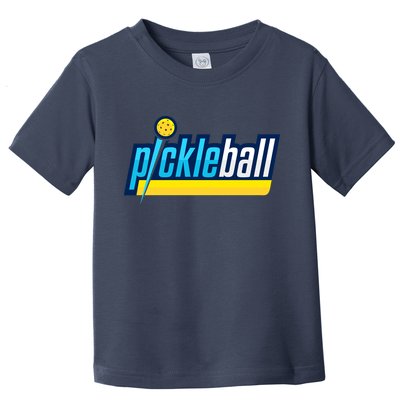 Pickleball Retro Volt Logo Toddler T-Shirt