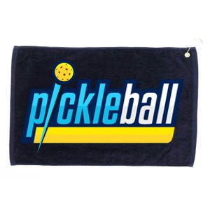 Pickleball Retro Volt Logo Grommeted Golf Towel