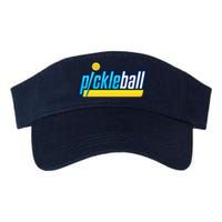 Pickleball Retro Volt Logo Valucap Bio-Washed Visor