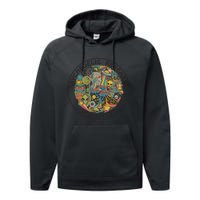 Psychedelic Research Volunteer Performance Fleece Hoodie