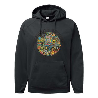 Psychedelic Research Volunteer Performance Fleece Hoodie