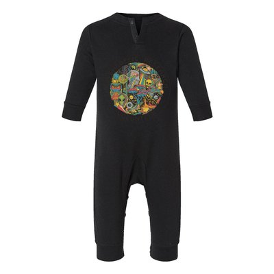 Psychedelic Research Volunteer Infant Fleece One Piece