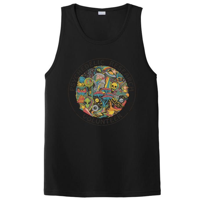 Psychedelic Research Volunteer PosiCharge Competitor Tank