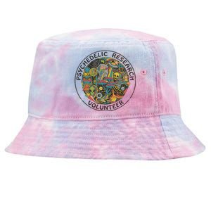 Psychedelic Research Volunteer Tie-Dyed Bucket Hat