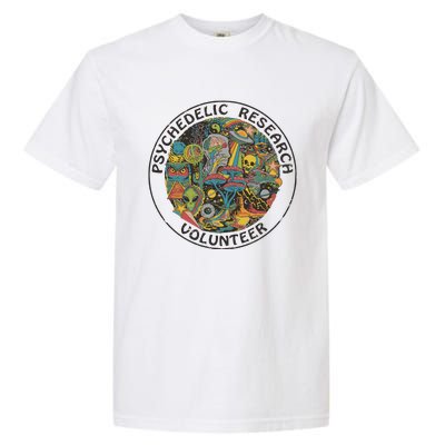 Psychedelic Research Volunteer Garment-Dyed Heavyweight T-Shirt