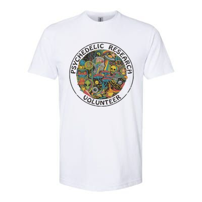 Psychedelic Research Volunteer Softstyle® CVC T-Shirt