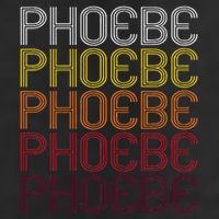 Phoebe Retro Wordmark Pattern Vintage Style Tumbler