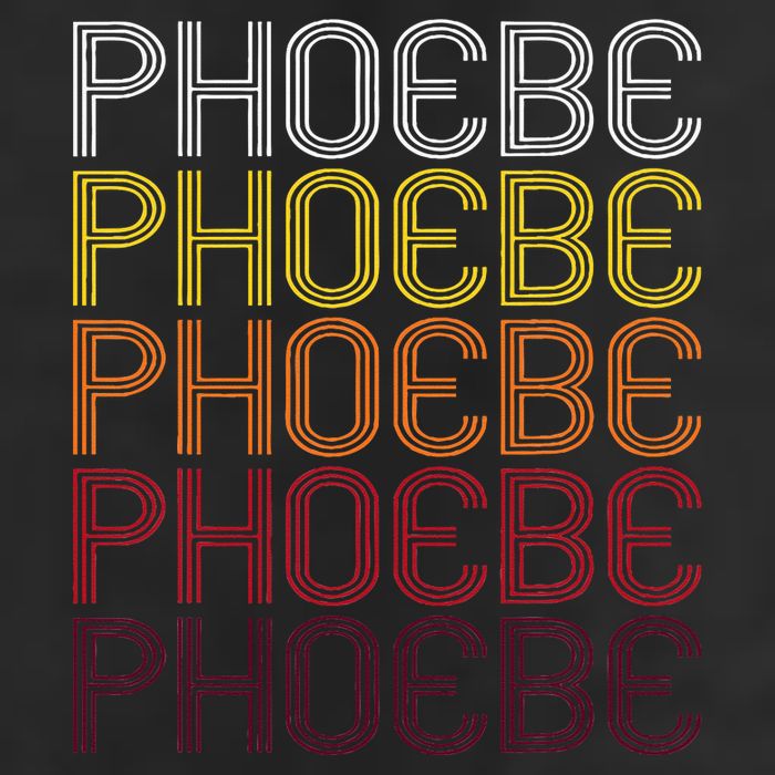 Phoebe Retro Wordmark Pattern Vintage Style Tumbler