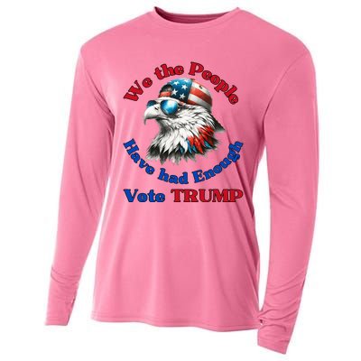 Pro Republican We The People Have Had Enough Vote Trump Cooling Performance Long Sleeve Crew