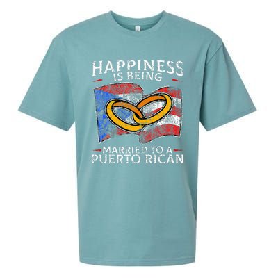 Puerto Rican Wedding Commonwealth Of Puerto Rico PR Sueded Cloud Jersey T-Shirt