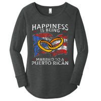 Puerto Rican Wedding Commonwealth of Puerto Rico PR Women's Perfect Tri Tunic Long Sleeve Shirt