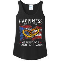 Puerto Rican Wedding Commonwealth of Puerto Rico PR Ladies Essential Tank