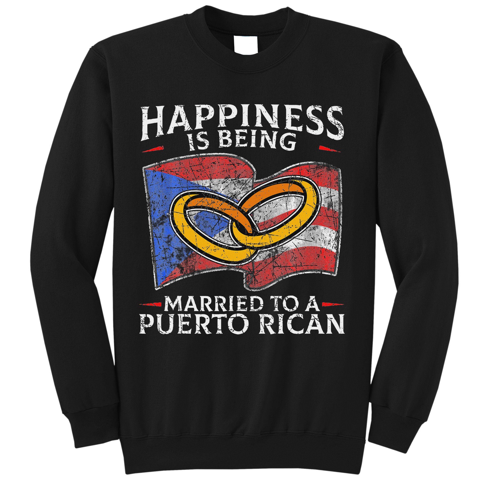 Puerto Rican Wedding Commonwealth Of Puerto Rico Pr Sweatshirt