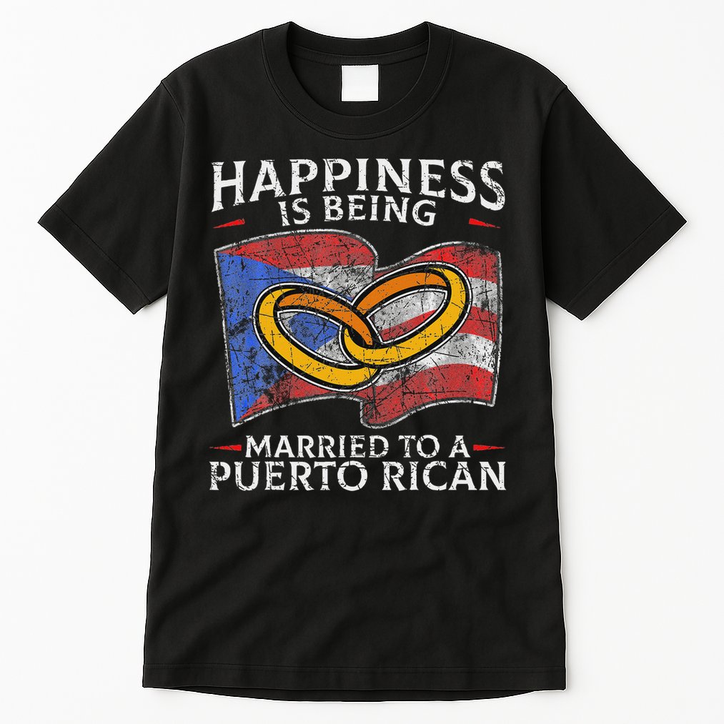 Puerto Rican Wedding Commonwealth Of Puerto Rico Pr Tall T-Shirt