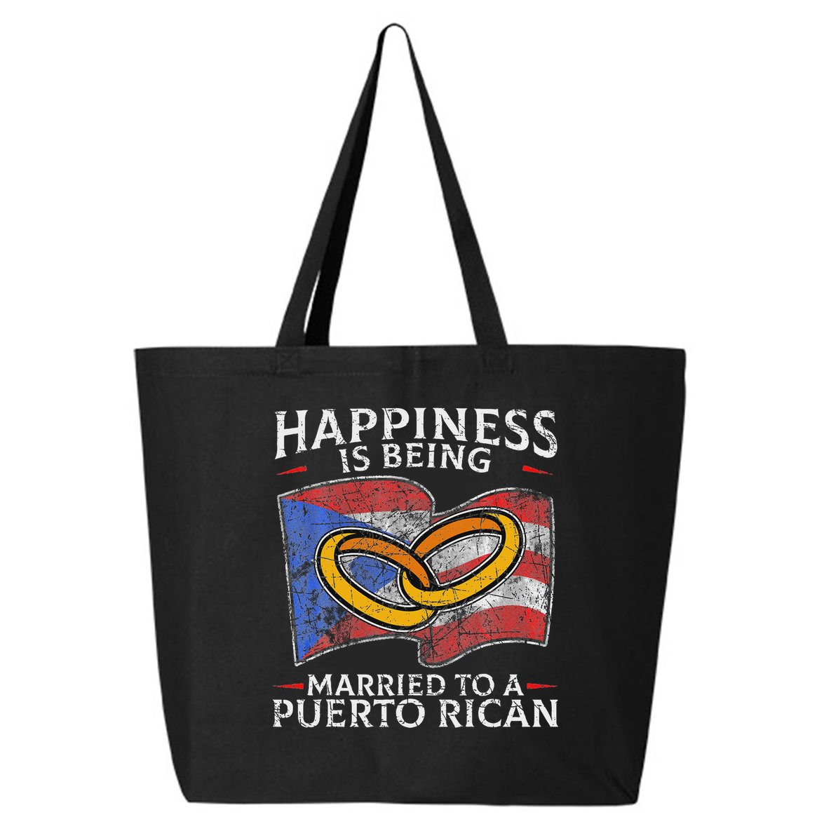 Puerto Rican Wedding Commonwealth Of Puerto Rico Pr 25L Jumbo Tote