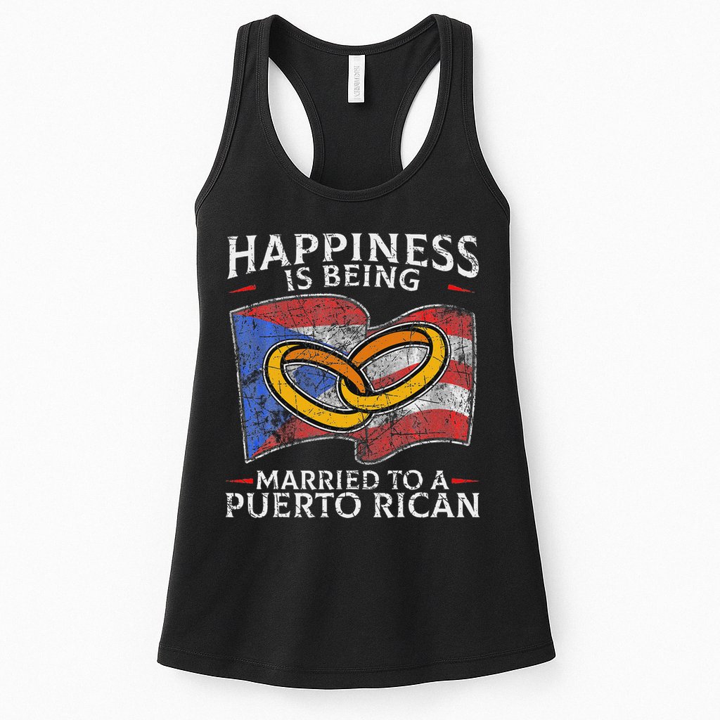 Puerto Rican Wedding Commonwealth Of Puerto Rico Pr Womens Tank Top