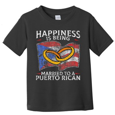 Puerto Rican Wedding Commonwealth Of Puerto Rico Pr Toddler T-Shirt